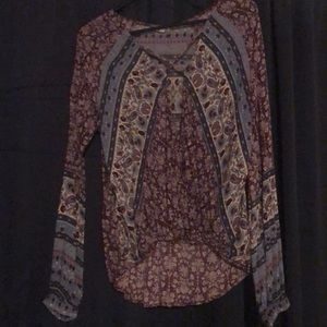 Cute colorful lose long sleeve.